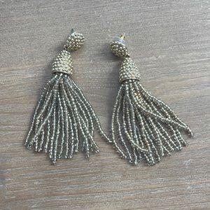 Baublebar gold dangle earrings